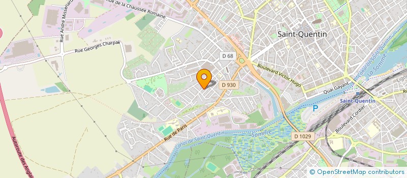 localisation de l'entreprise WESTERN COUNTRY CLUB à SAINT-QUENTIN