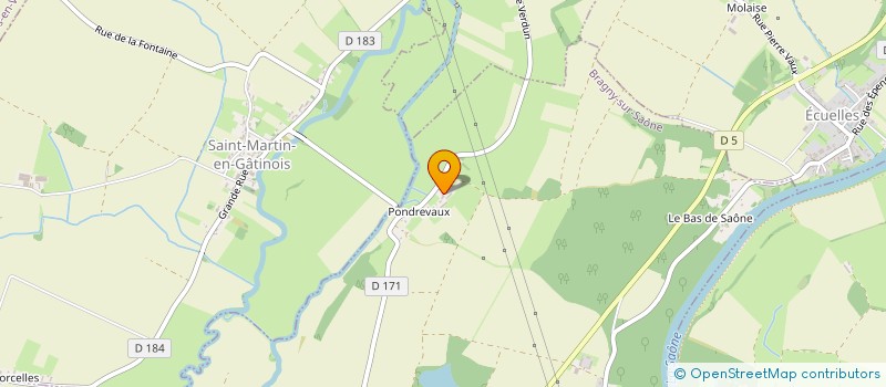 localisation de l'entreprise WESTERN DREAM EVENTS  BRAGNY-SUR-SAONE