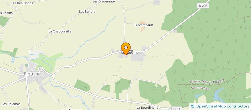 localisation de l'entreprise WESTERN HORSES  CHARNY OREE DE PUISAYE