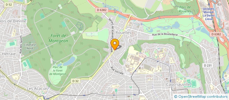 localisation de l'entreprise WESTERN IMMOBILIER à LE HAVRE