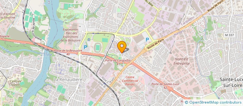 localisation de l'entreprise WESTERN MARINE ACOUSTICS RADIO FRANCE à NANTES
