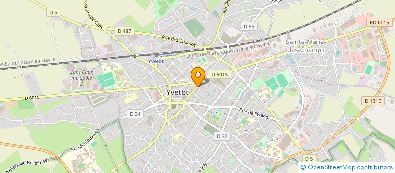 localisation de l'entreprise WESTERVLAS SARL à YVETOT