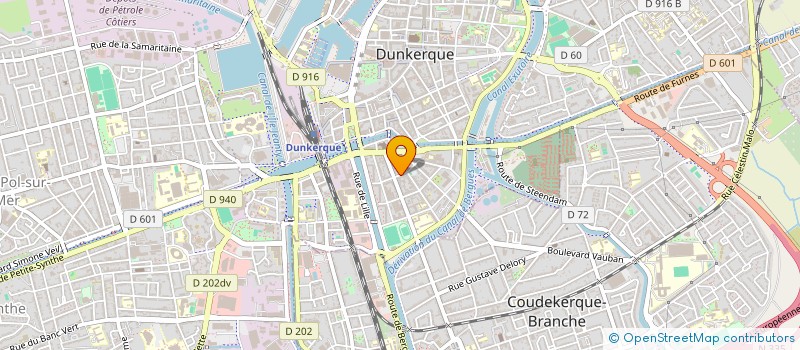 localisation de l'entreprise WESTHOEK EDITION EDITIONS DES BEFFROIS à DUNKERQUE