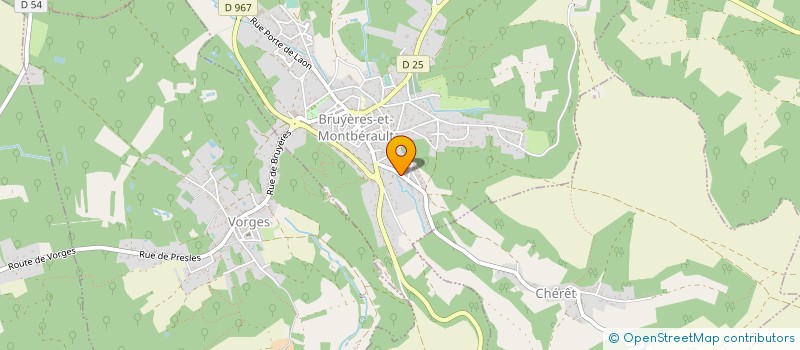 localisation de l'entreprise WESTHOEK EQUIPEMENTS à BRUYERES-ET-MONTBERAULT