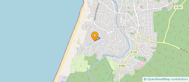 localisation de l'entreprise WESTIE MOTION  CAPBRETON