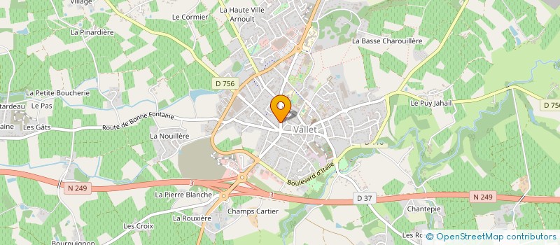 localisation de l'entreprise WESTILL à VALLET
