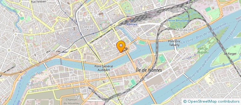 localisation de l'entreprise WESTIX à NANTES