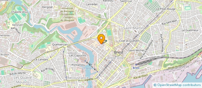 localisation de l'entreprise WESTMETS à BREST