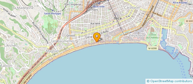 localisation de l'entreprise WESTMINSTER FRANCE MANAGEMENT  NICE