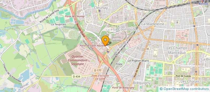 localisation de l'entreprise WESTONE DEVELOPPEMENT  SAINT-JACQUES-DE-LA-LANDE