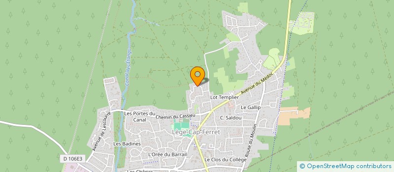 localisation de l'entreprise WESTORANGE 131  LEGE-CAP-FERRET