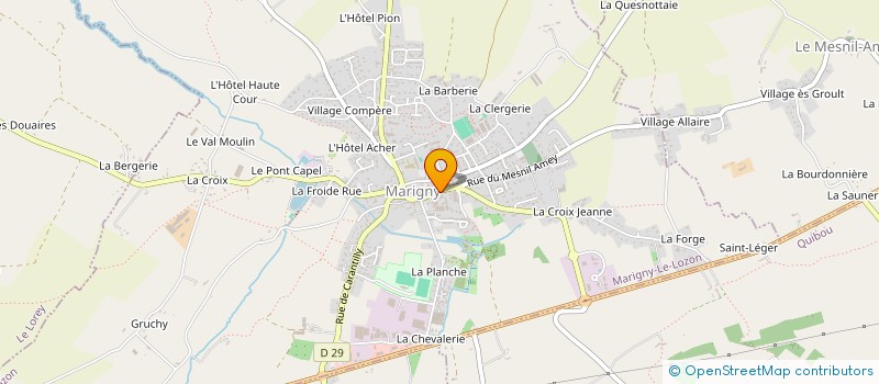 localisation de l'entreprise WESTPORT - MARIGNY-LE-LOZON - LYMAN ASSOCIATION à MARIGNY-LE-LOZON