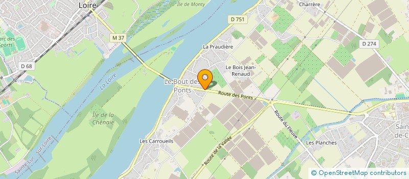 localisation de l'entreprise WESTRADING à SAINT-JULIEN-DE-CONCELLES