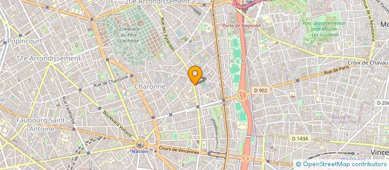 localisation de l'entreprise WESTSIDE  PARIS