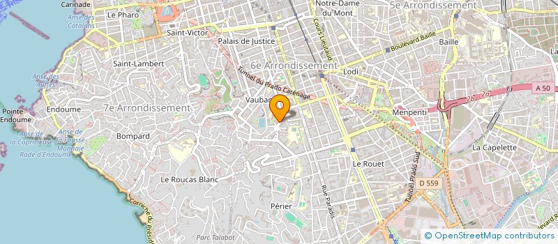localisation de l'entreprise WESTWOOD à MARSEILLE