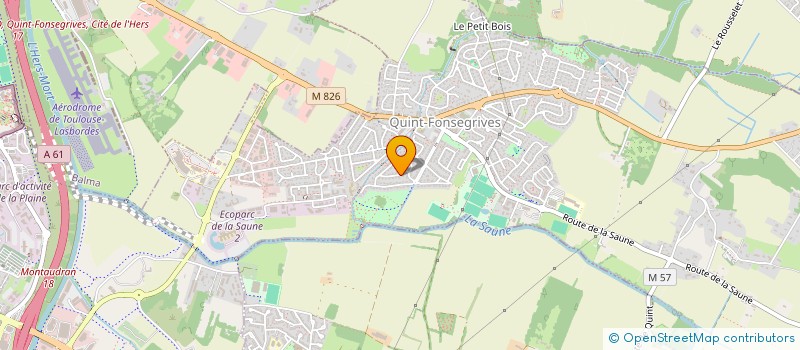 localisation de l'entreprise WESTY  QUINT-FONSEGRIVES