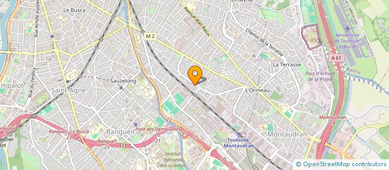 localisation de l'entreprise WESYS à TOULOUSE