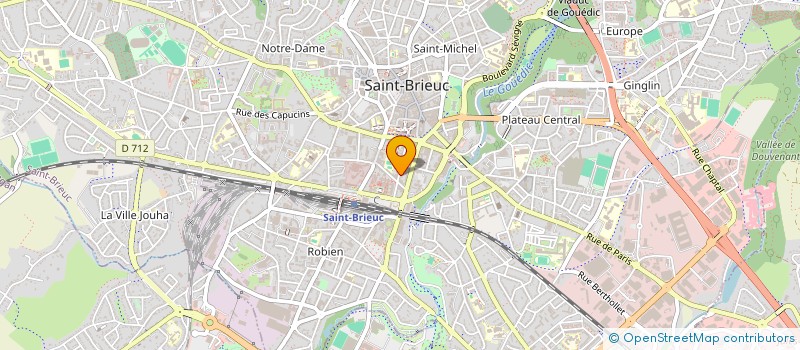 localisation de l'entreprise WETENNIX à SAINT-BRIEUC