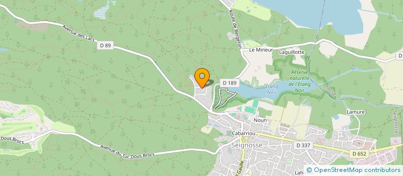 localisation de l'entreprise WETFEET  SEIGNOSSE