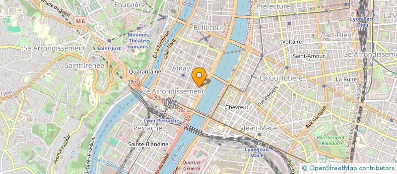 localisation de l'entreprise WETRAME à LYON