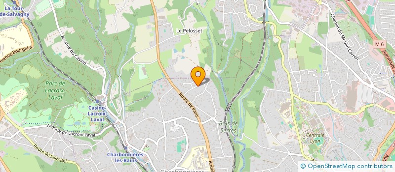 localisation de l'entreprise WETTIIS CONSEIL  CHARBONNIERES-LES-BAINS