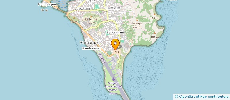 localisation de l'entreprise WETY à PAMANDZI