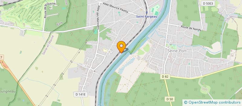 localisation de l'entreprise WETZEL - MACHU  SAINT-FARGEAU-PONTHIERRY