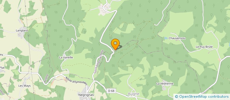 localisation de l'entreprise WETZLER CONSEIL EURL  SAINT-JULIEN-LE-PETIT