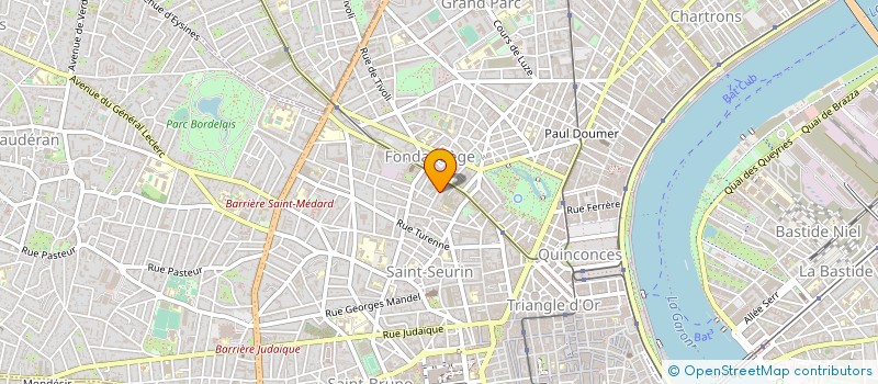 localisation de l'entreprise WEVII à BORDEAUX