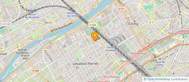 localisation de l'entreprise WEWISE FRANCE à LEVALLOIS-PERRET