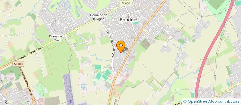 localisation de l'entreprise WEWORK à BONDUES
