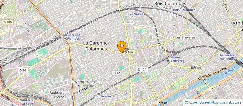 localisation de l'entreprise WEX FAB à LA GARENNE-COLOMBES