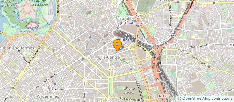 localisation de l'entreprise WEXPERIENCE  LILLE