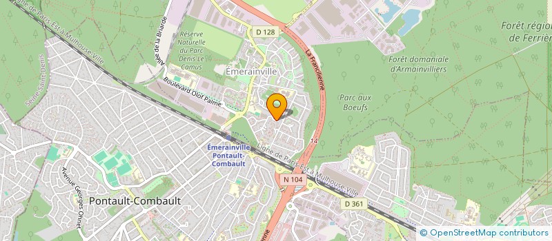 localisation de l'entreprise WEY à EMERAINVILLE
