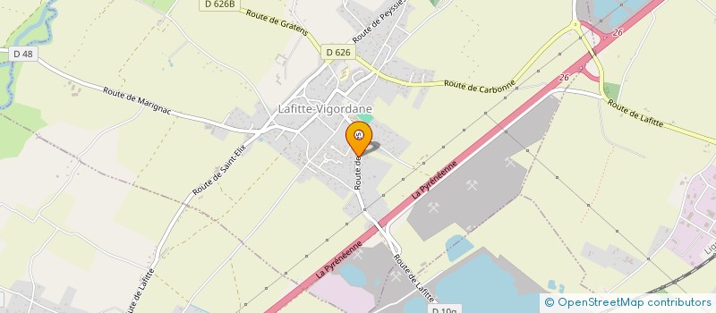 localisation de l'entreprise WEYTENS  LAFITTE-VIGORDANE