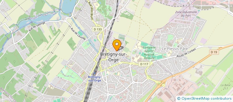 localisation de l'entreprise WEZUP à BRETIGNY SUR ORGE