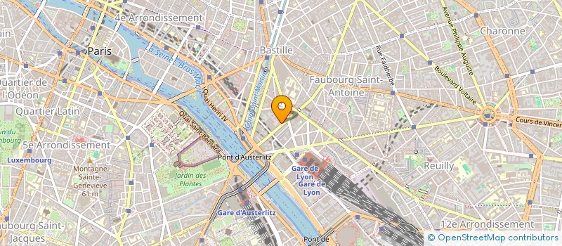 localisation de l'entreprise WF AVIATION SERVICES SAS à PARIS