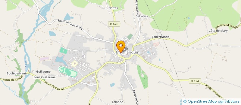 localisation de l'entreprise WF INTERNET PROMOTIONS à MONFLANQUIN