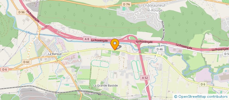 localisation de l'entreprise WF LOCATION  FUVEAU