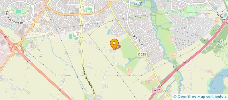 localisation de l'entreprise WF TRANSACTION à CHOLET