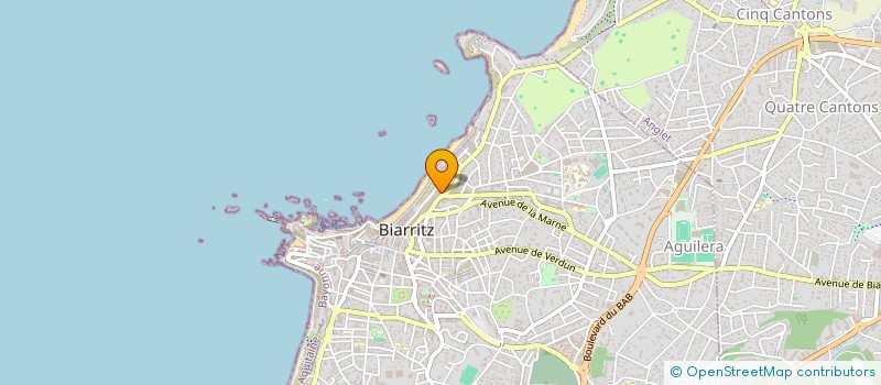 localisation de l'entreprise WFE à BIARRITZ