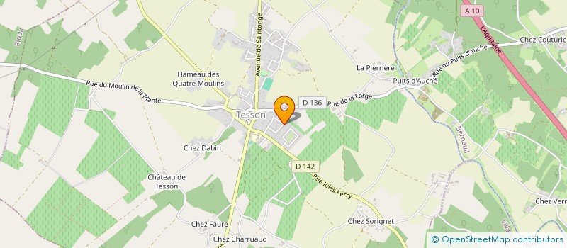 localisation de l'entreprise WFO INTERNATIONAL  TESSON
