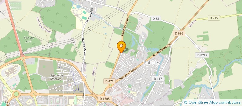 localisation de l'entreprise WFPB INGENIERIE  RUBELLES