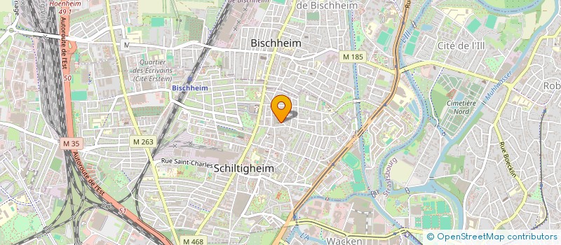 localisation de l'entreprise WG-HR  SCHILTIGHEIM