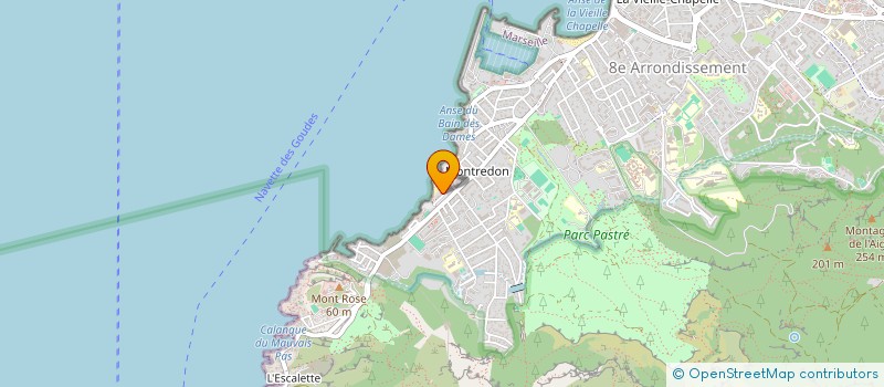 localisation de l'entreprise WG INVEST à MARSEILLE