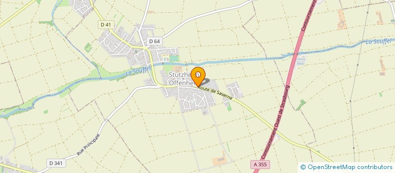 localisation de l'entreprise WGM à STUTZHEIM-OFFENHEIM