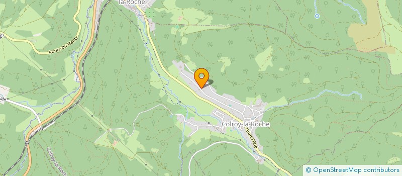 localisation de l'entreprise WGM08  COLROY-LA-ROCHE