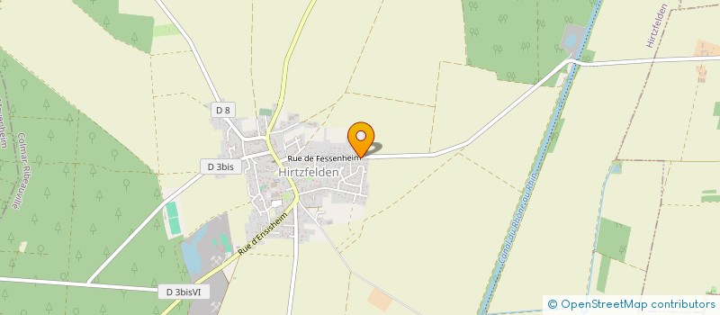 localisation de l'entreprise WGP GROUP  HIRTZFELDEN