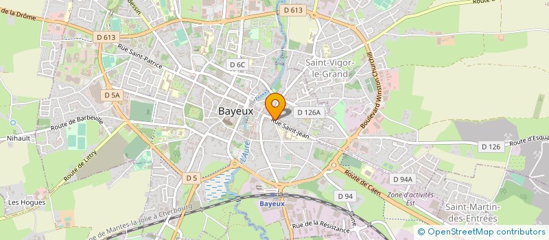 localisation de l'entreprise WH DREAMS  BAYEUX