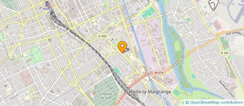 localisation de l'entreprise WH INVESTISSEMENTS  NANCY